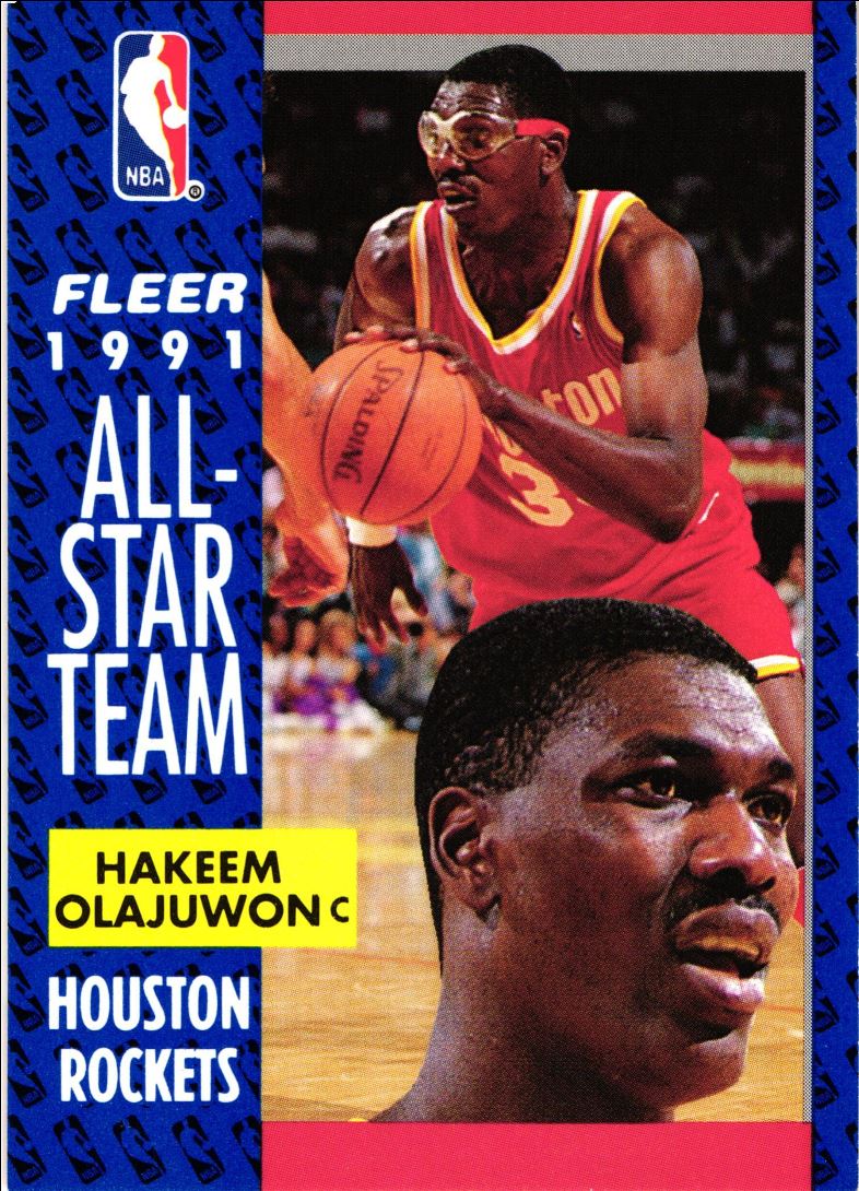 1991 Fleer Hakeem Olajuwon