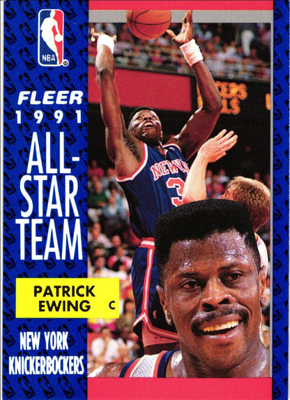 1991 Fleer Patrick Ewing