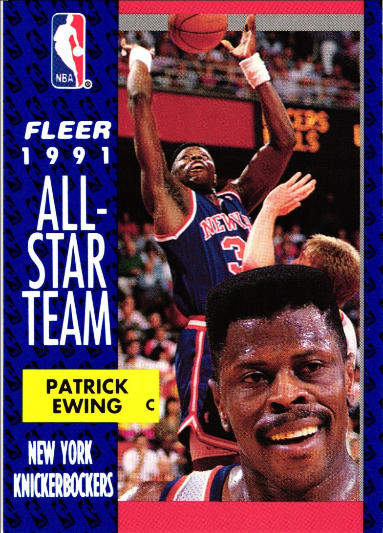 1991 Fleer Patrick Ewing