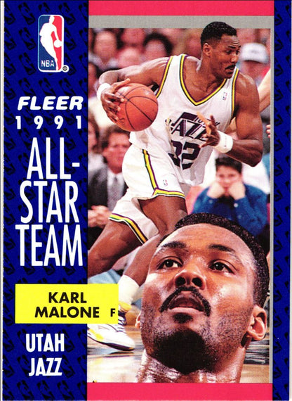 1991 Fleer Karl Malone