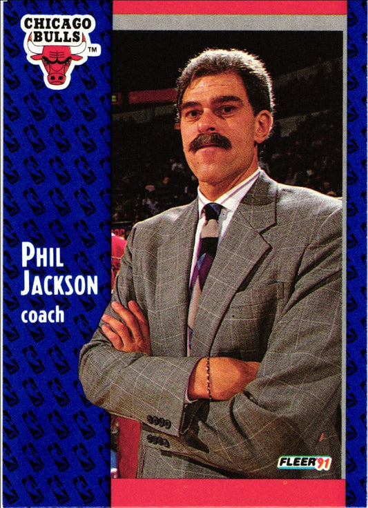 1991 Fleer Phil Jackson