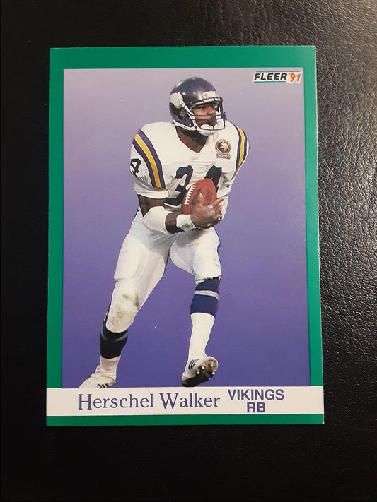 1991 Fleer Herschel Walker