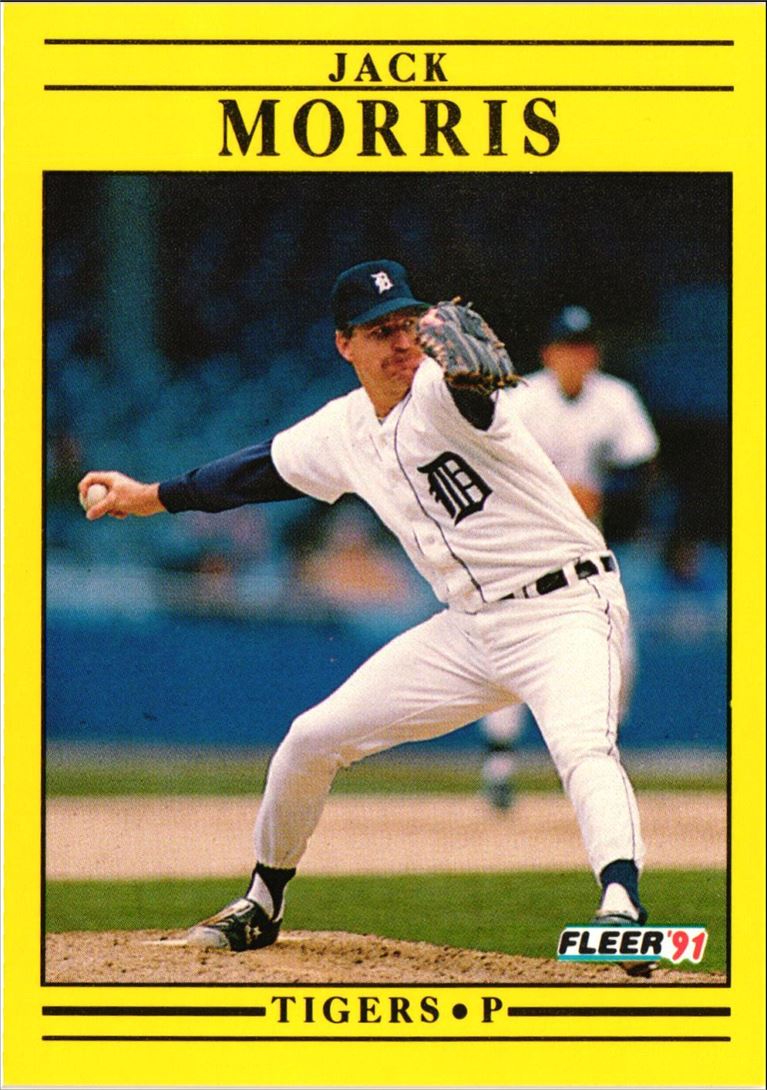 1991 Fleer Jack Morris