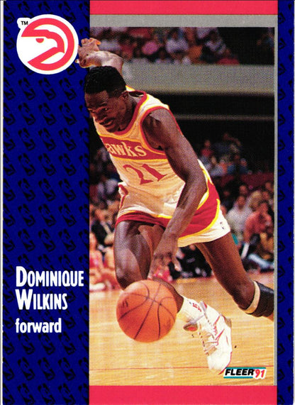 1991 Fleer Dominique Wilkins