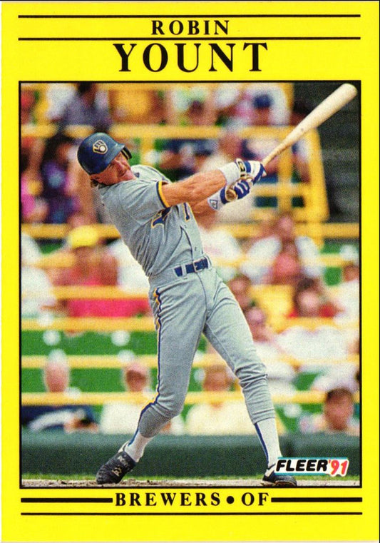 1991 Fleer Robin Yount