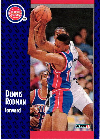 1991 Fleer Dennis Rodman