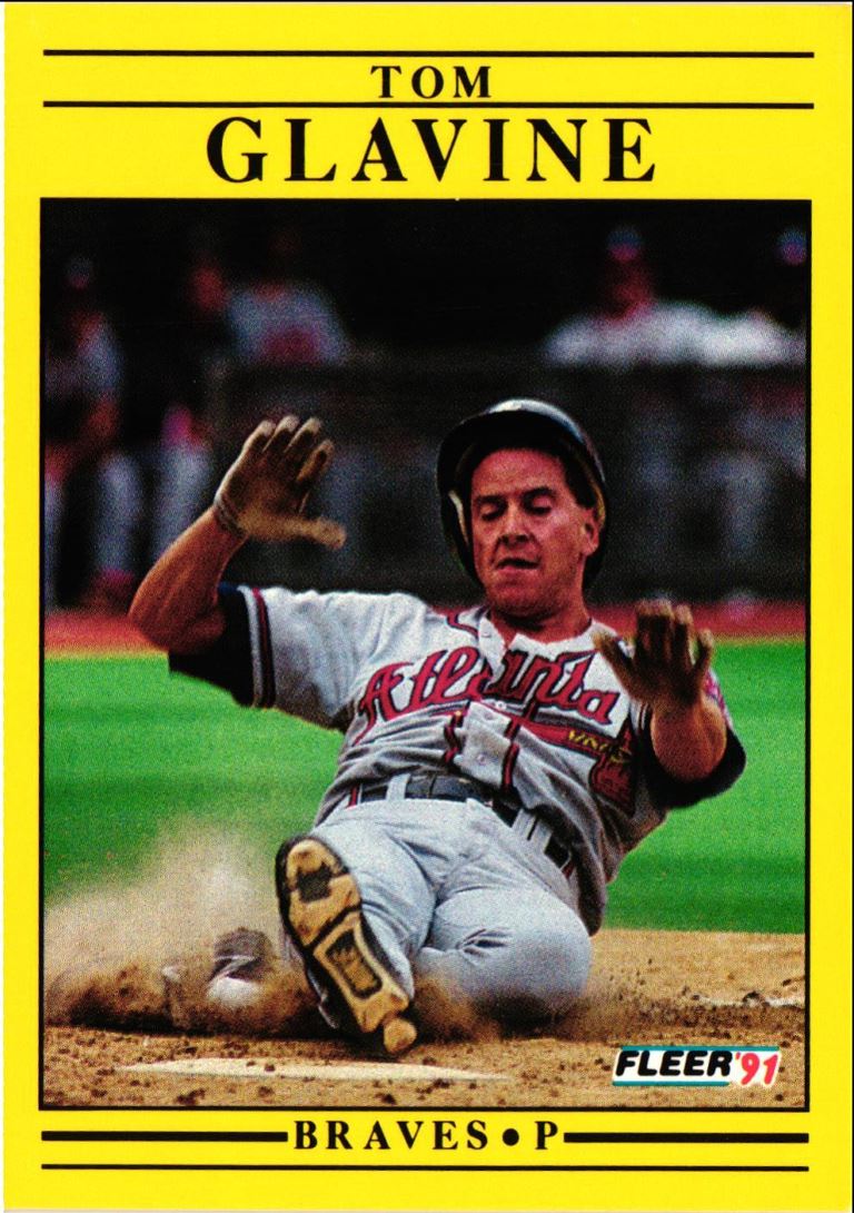 1991 Fleer Tom Glavine