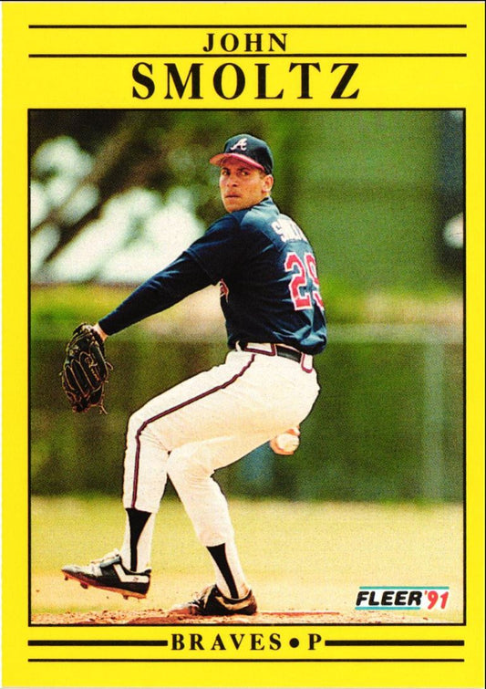 1991 Fleer John Smoltz