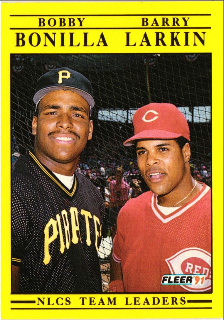 1991 Fleer Bobby Bonilla/Barry Larkin