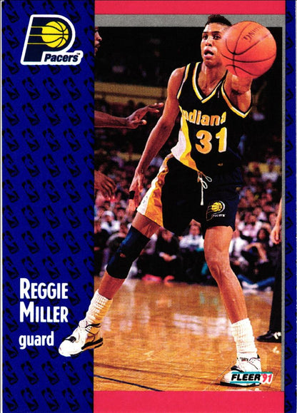 1991 Fleer Reggie Miller