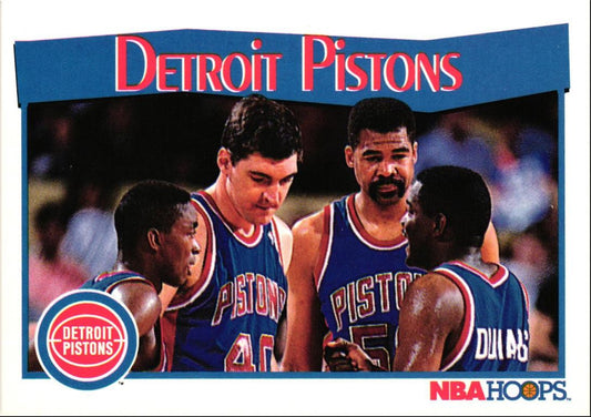 1991 Hoops Detroit Pistons