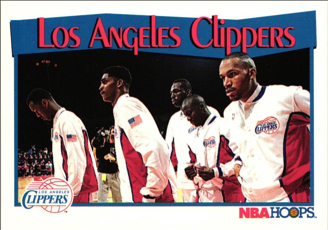 1991 Hoops Los Angeles Clippers