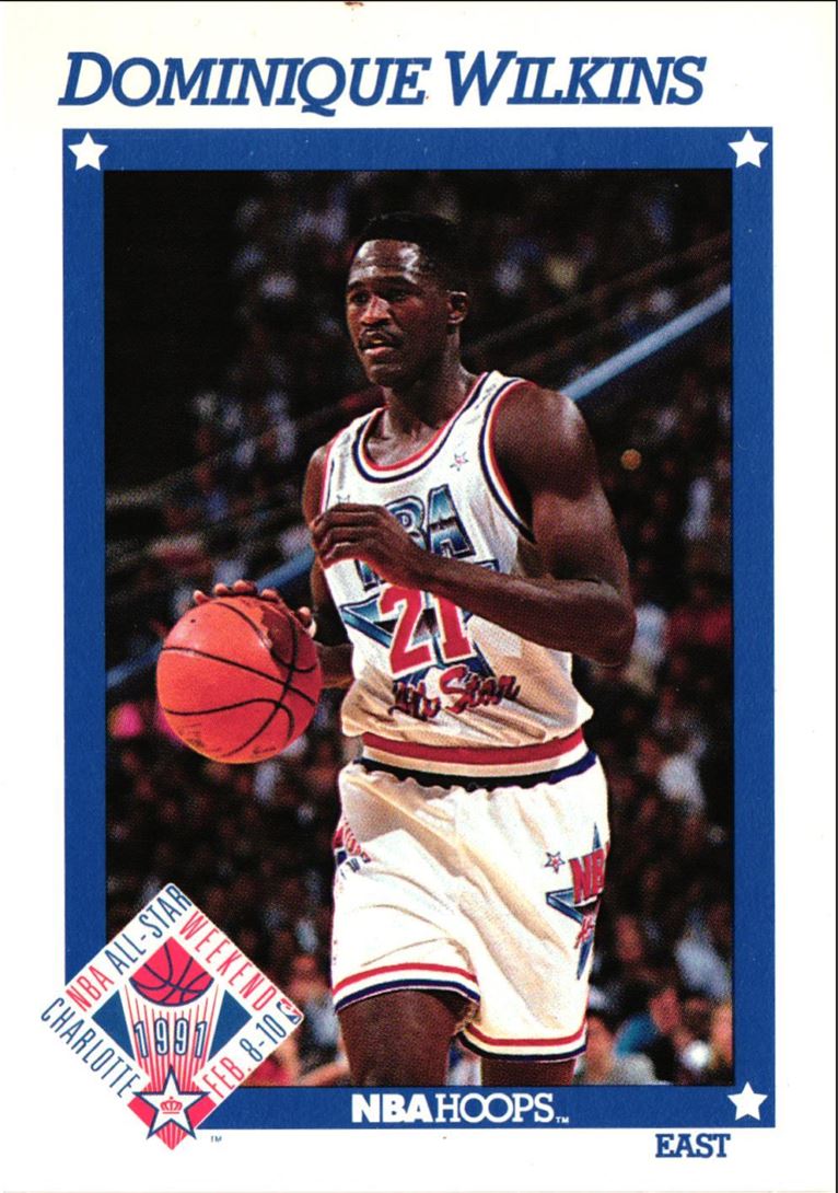 1991 Hoops All Star Dominique Wilkins