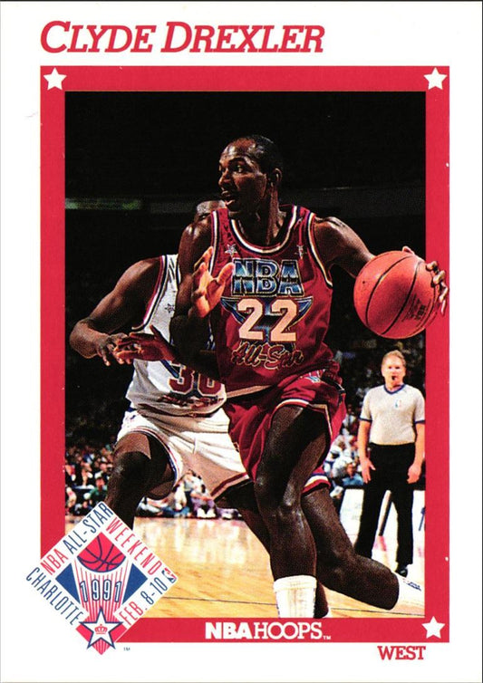 1991 Hoops All-Star Clyde Drexler