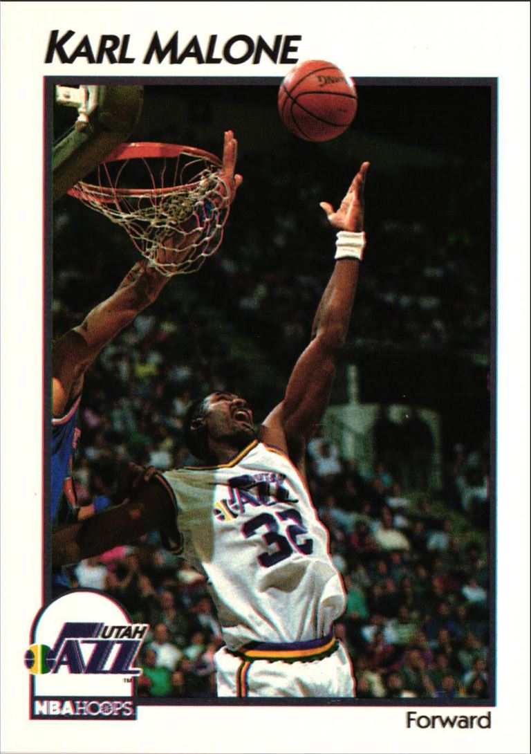 1991 Hoops McDonalds Karl Malone