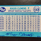 1991 Post Cereal Roger Clemens