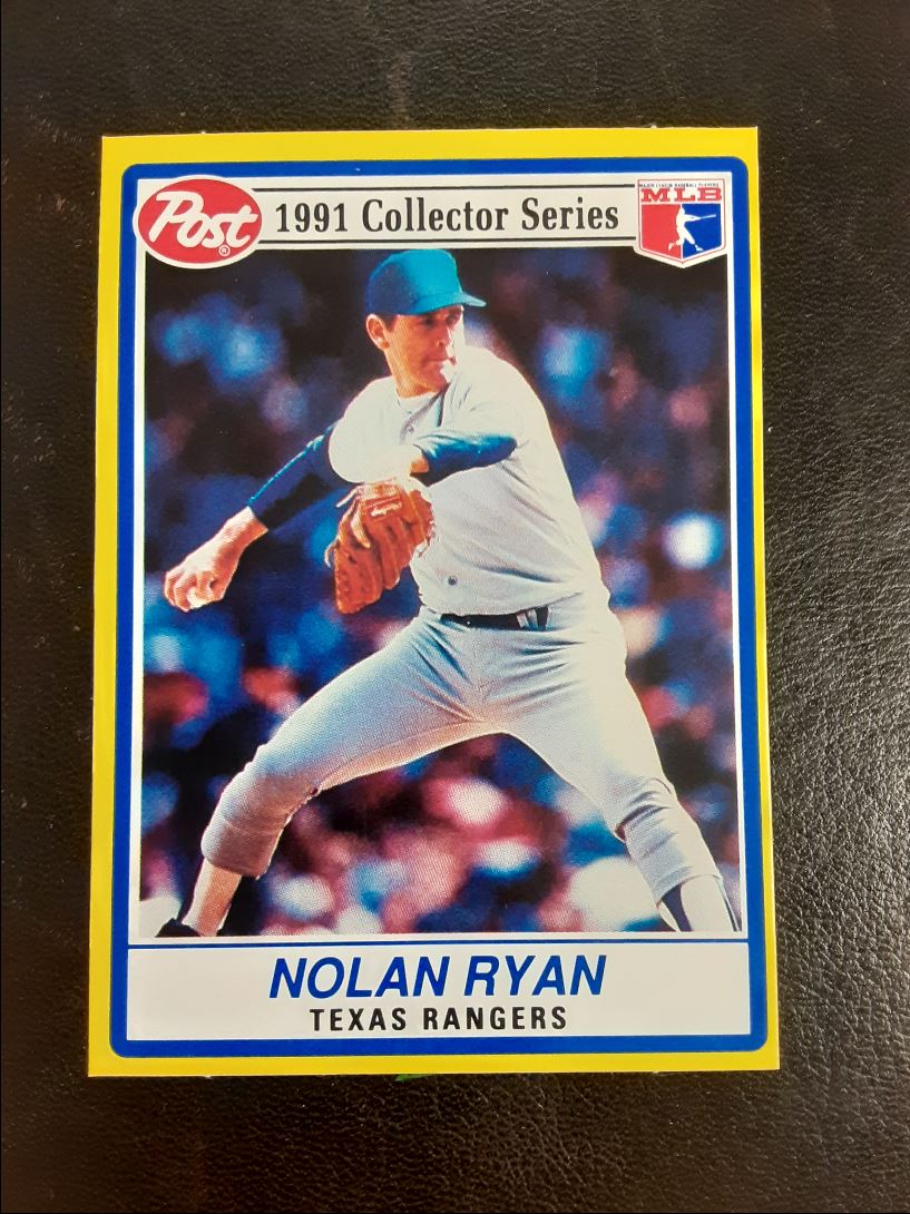 1991 Post Cereal Nolan Ryan