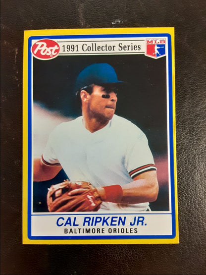 1991 Post Cereal Cal Ripken Jr.