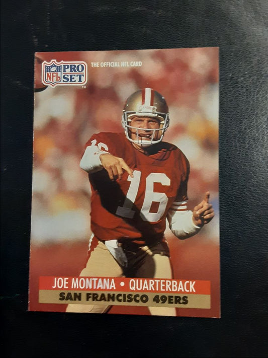 1991 Pro Set Joe Montana