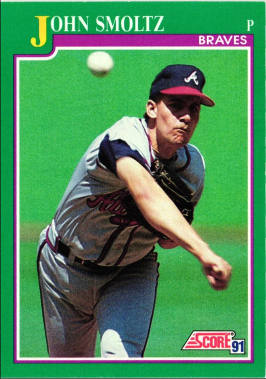 1991 Score John Smoltz