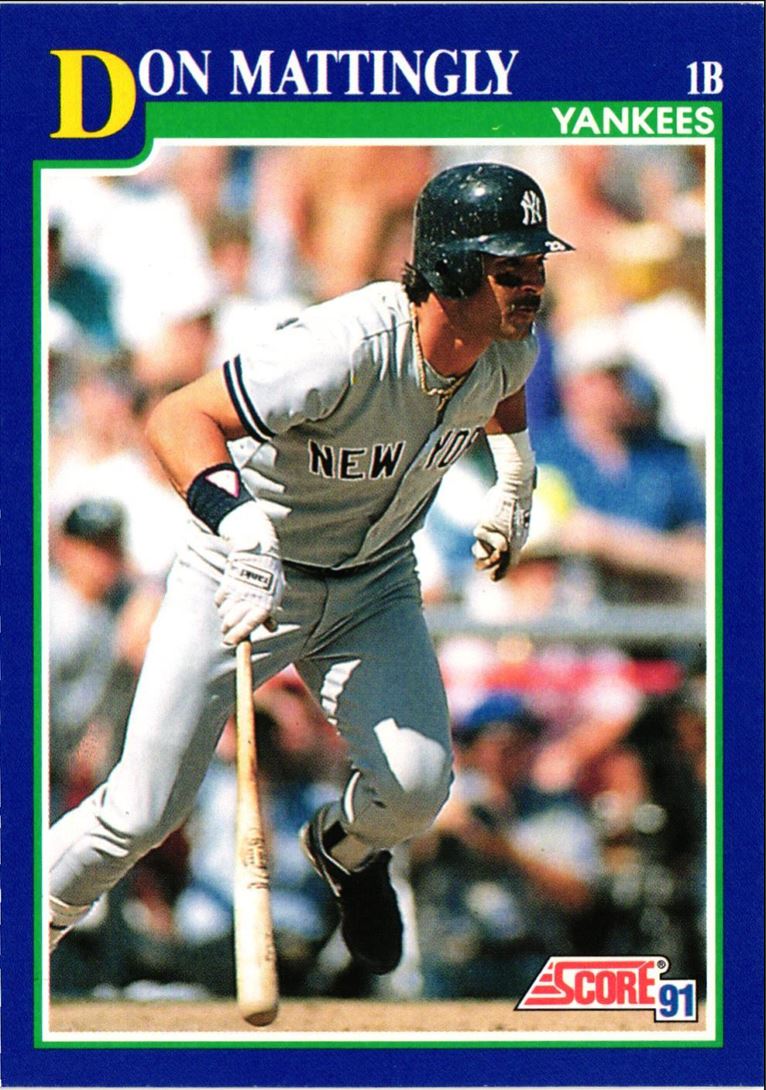 1991 Score Don Mattingly