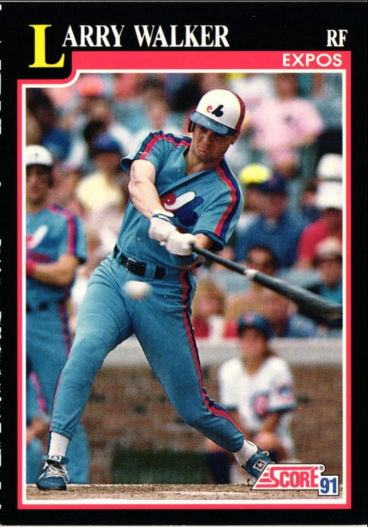 1991 Score Larry Walker