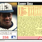 1991 Score Sammy Sosa