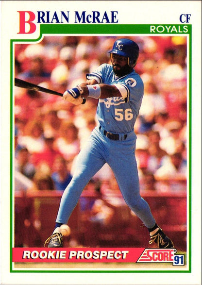 1991 Score Brian McRae