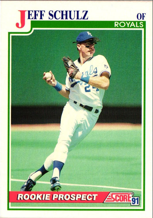 1991 Score Jeff Schulz