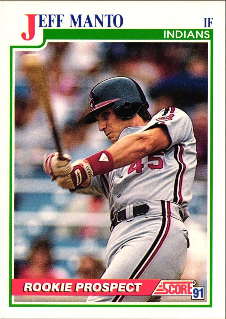 1991 Score Jeff Manto