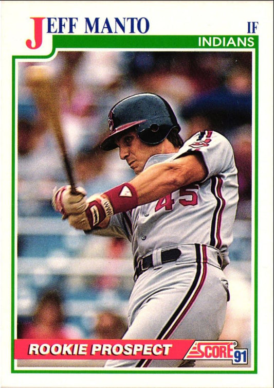 1991 Score Jeff Manto