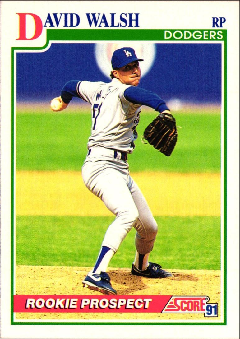 1991 Score Dave Walsh