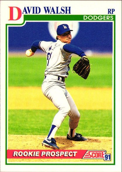 1991 Score Dave Walsh