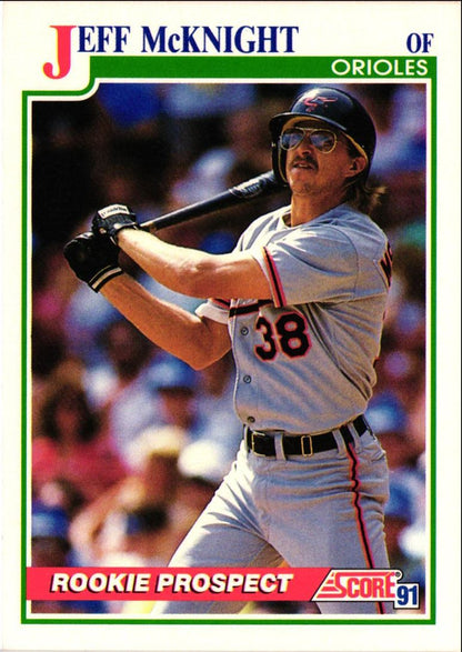1991 Score Jeff McKnight