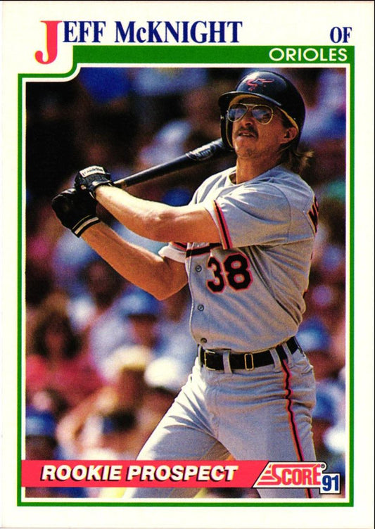 1991 Score Jeff McKnight