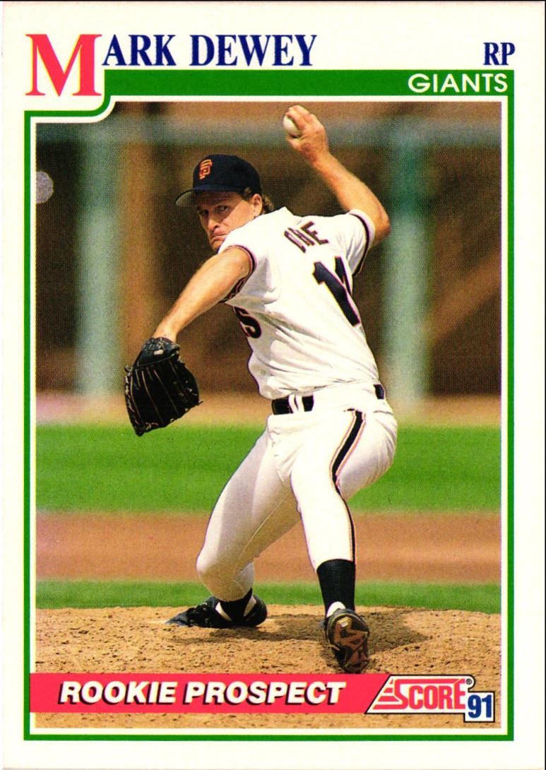1991 Score Mark Dewey