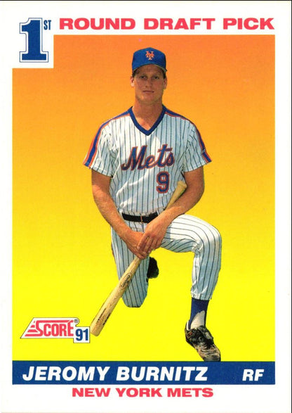 1991 Score Jeromy Burnitz