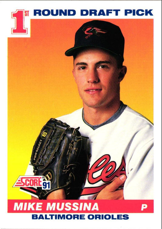 1991 Score Mike Mussina