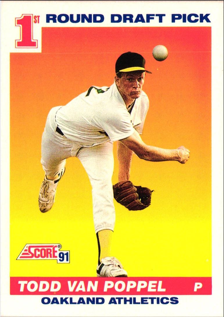 1991 Score Todd Van Poppel