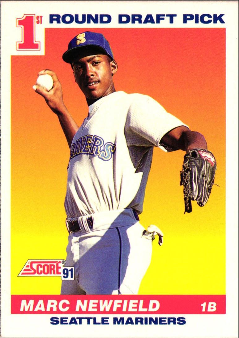 1991 Score Marc Newfield