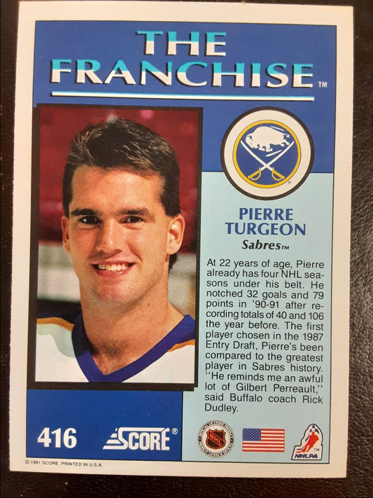 1991 Score Pierre Turgeon