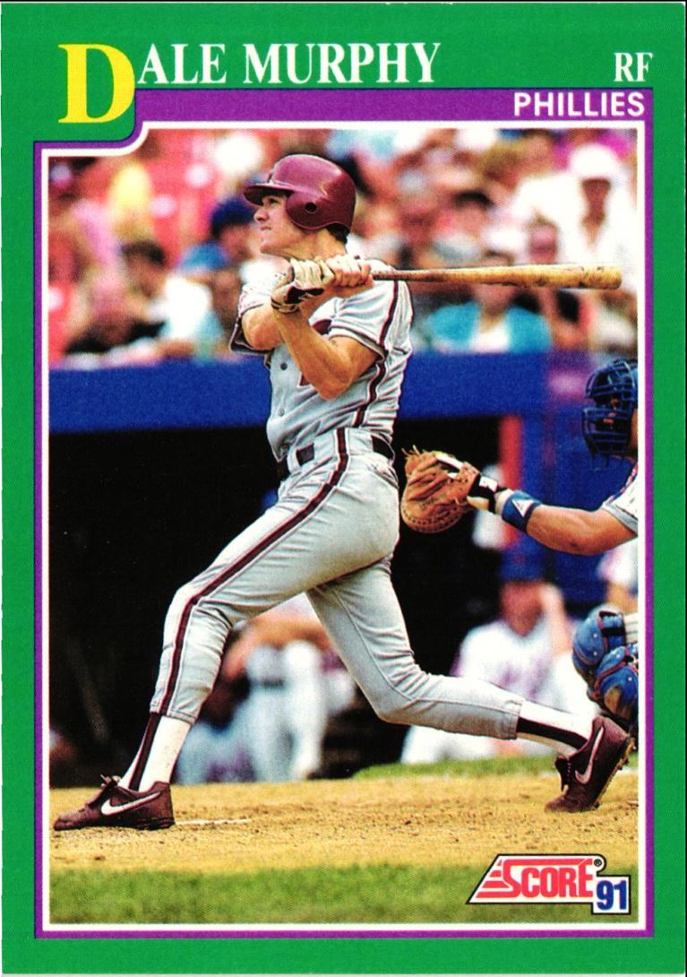 1991 Score Dale Murphy