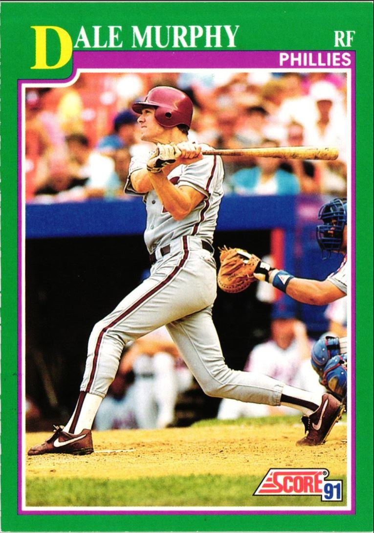 1991 Score Dale Murphy