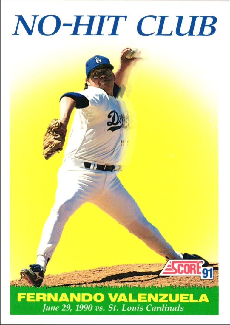 1991 Score Fernando Valenzuela