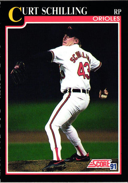 1991 Score Curt Schilling