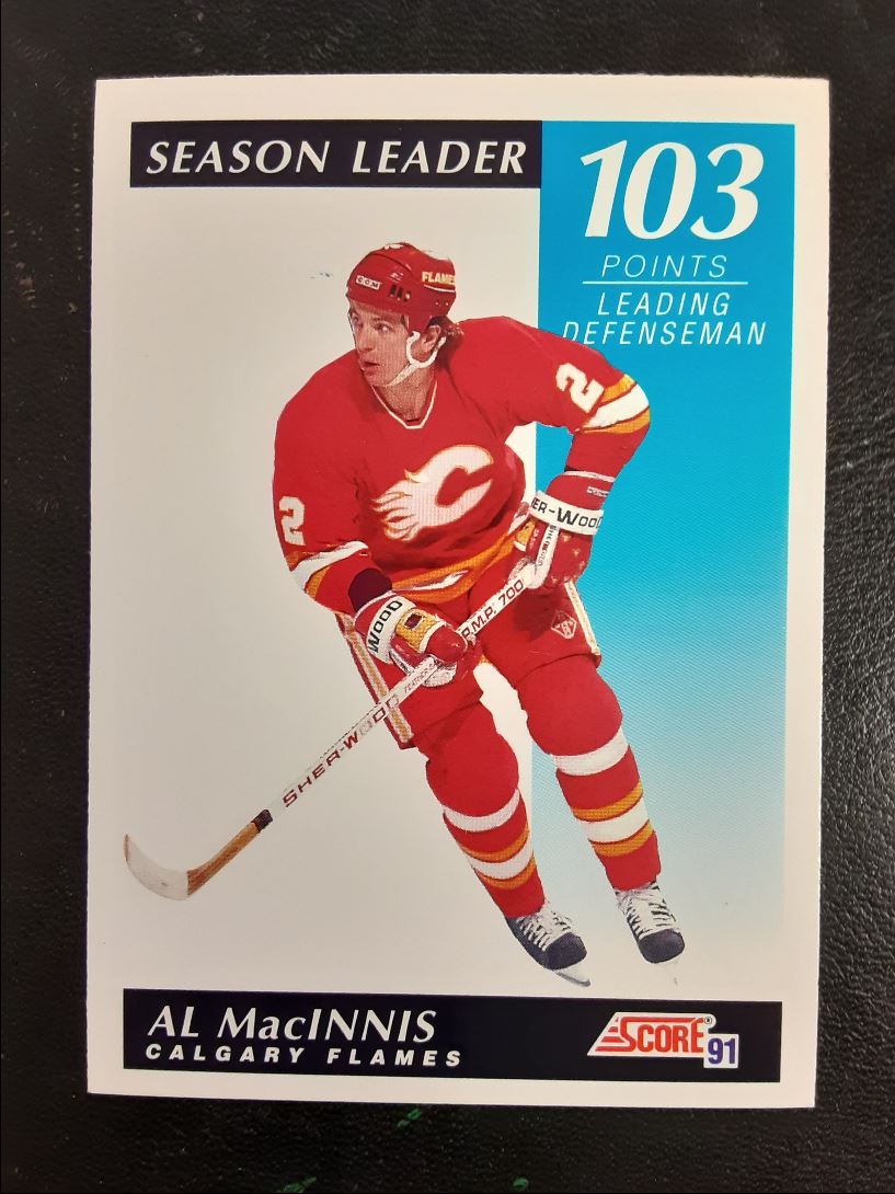 1991 Score American Al MacInnis