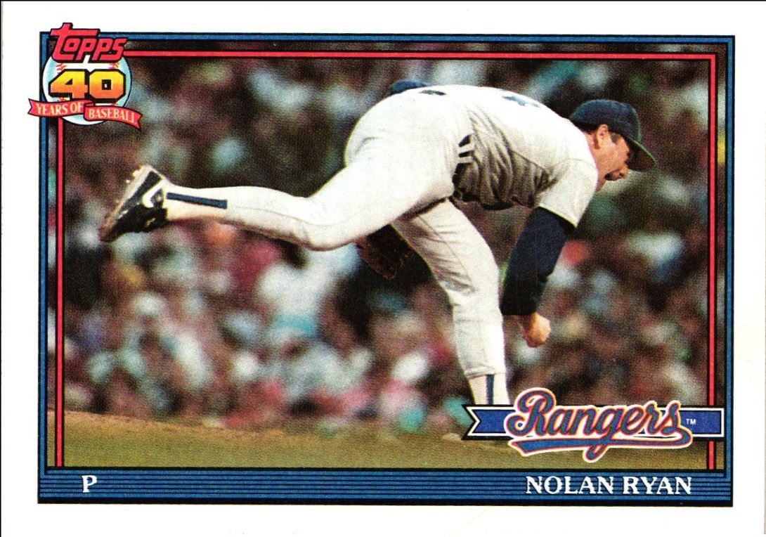 1991 Topps Nolan Ryan