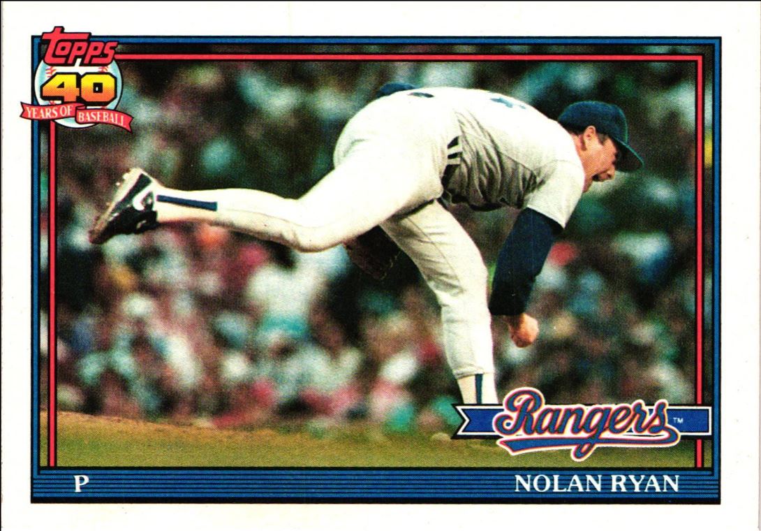 1991 Topps Nolan Ryan