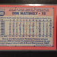 1991 Topps Don Mattingly