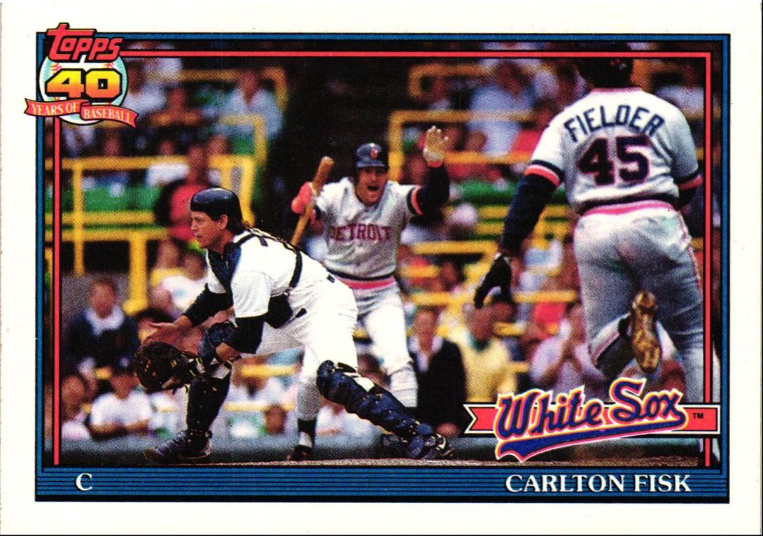 1991 Topps Carlton Fisk